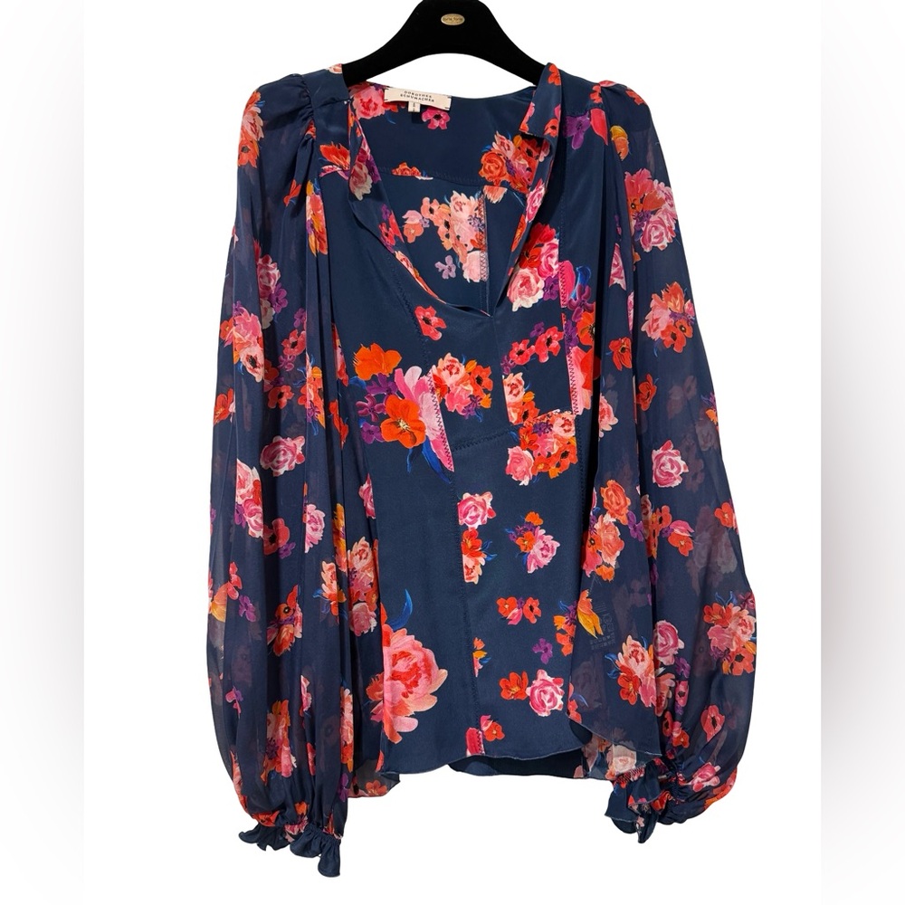 Dorothee Schumacher Silk Floral Top